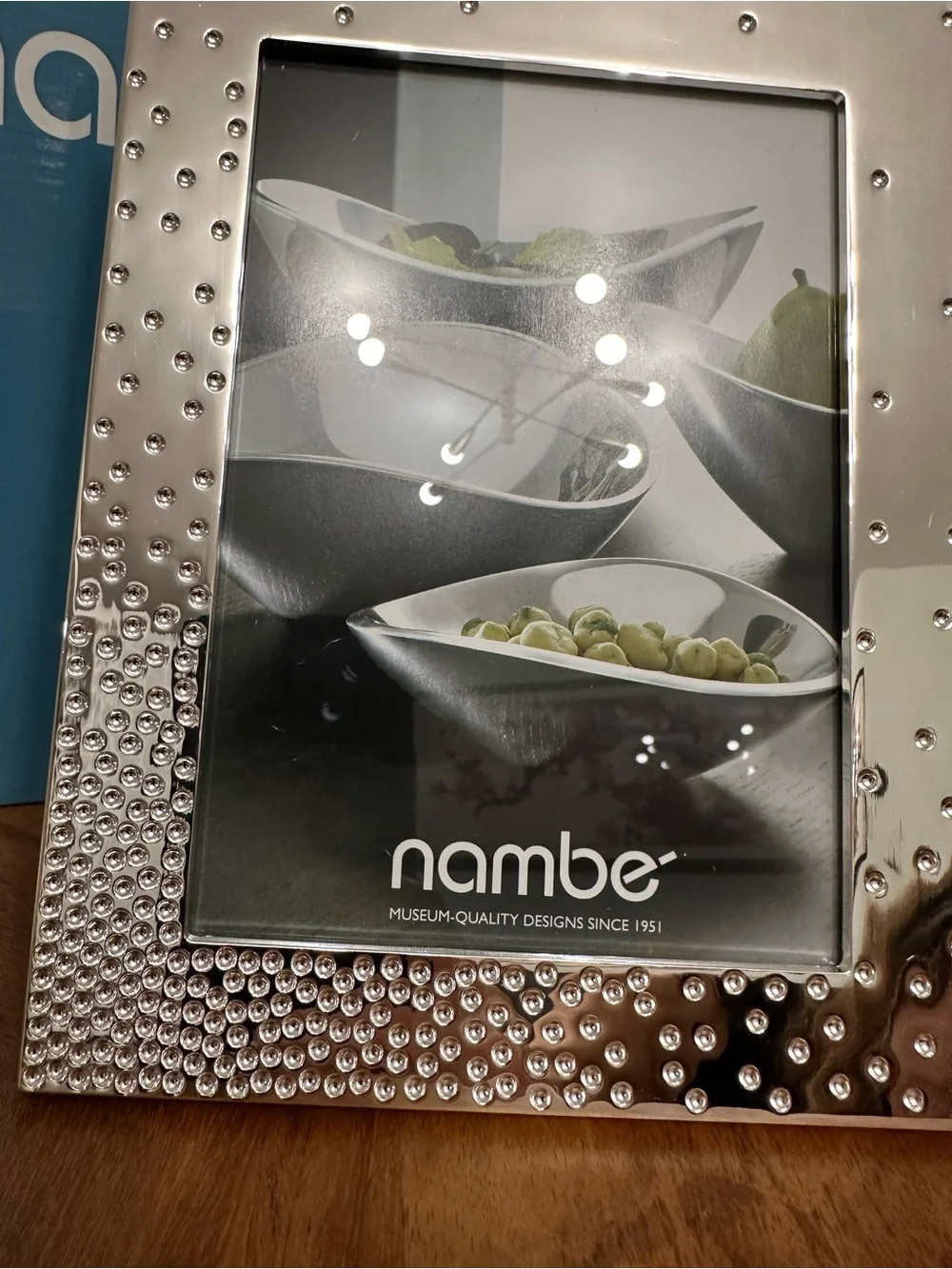 Nambe Dazzle Silver Plate Photo Frame 5x7 Elegance Luxury NEW IN BOX